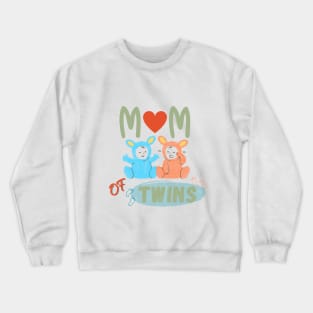 Mom of Twins Crewneck Sweatshirt